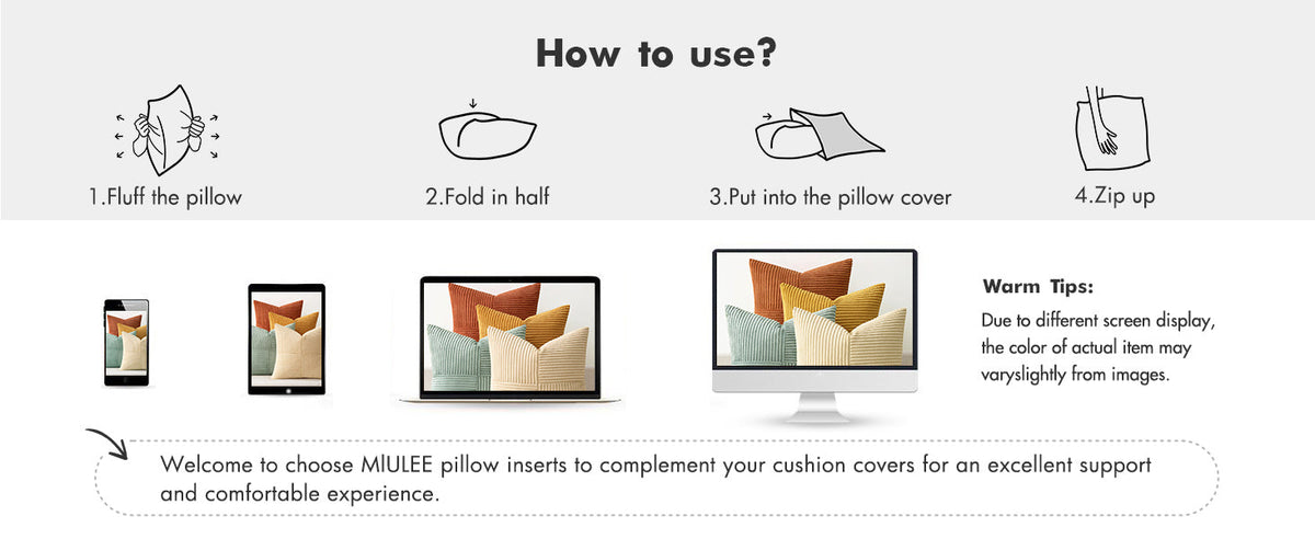 Teal Orange Decorative Throw Pillow Covers 18x18 Inch Set of 4 Boho Corduroy Striped Cushion Cases Modern Farmhouse Patchwork Pillow Cases for Couch Sofa Bedroom Home Decor