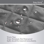 Easy-Going Reversible Couch Cover for 3 Cushion Couch Sofa Cover for Dogs Water Resistant Furniture Protector Cover with Foam Sticks Elastic Straps for Pet Cat (Sofa, Gray/Light Gray)